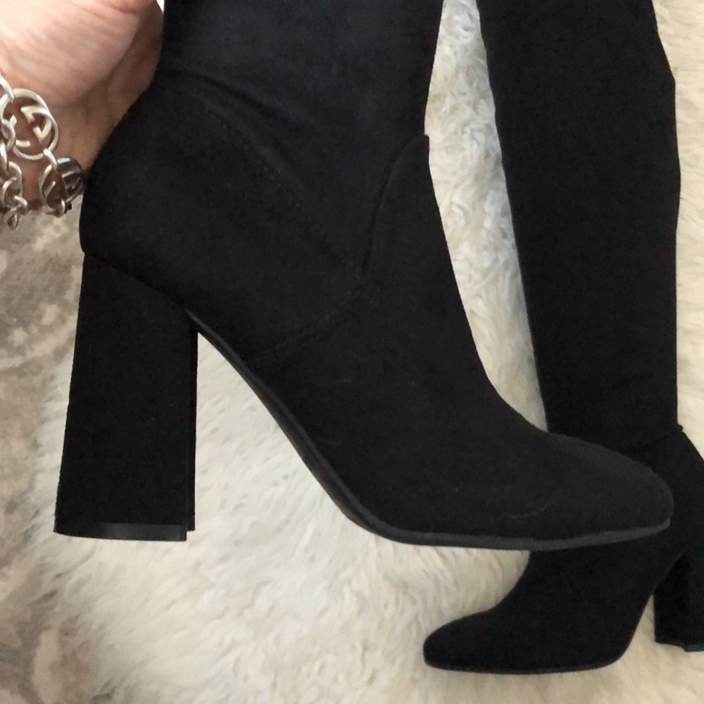UNISA 3.5” Heel Black Over the Knee Boots - Picture 11 of 16